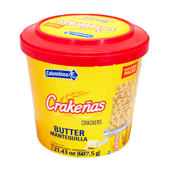 Pote Galletas Crakeñas Mantequilla, 607.5 g